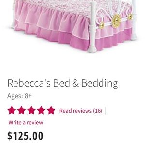 American girl doll bed